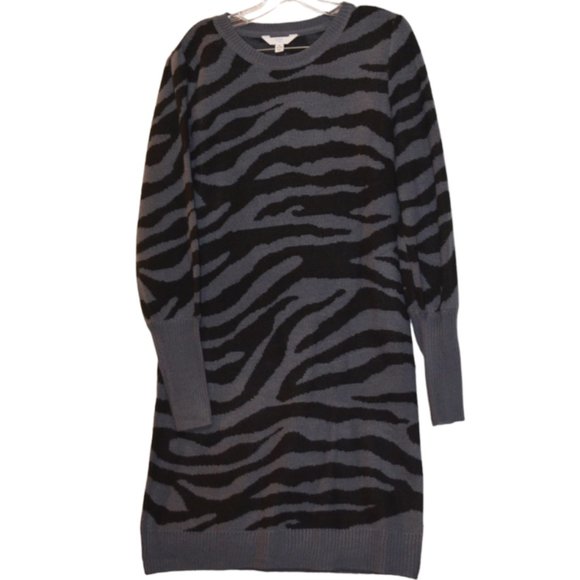 Time and Tru TM Acrylic Knit Pullover Knee Dress M - Picture 1 of 5